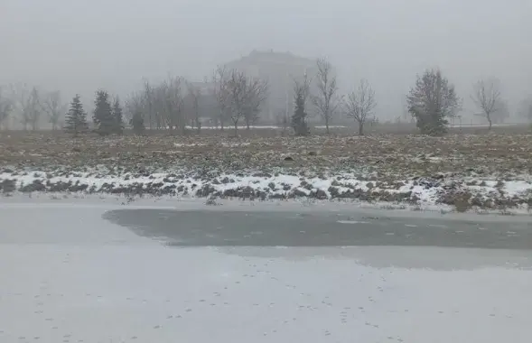 Туман у студзені
