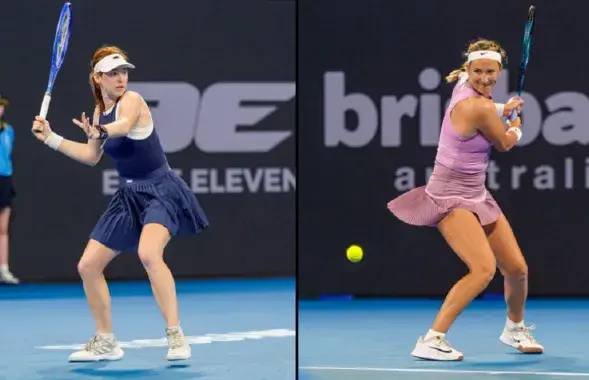 Мая Джойнт і Вікторыя Азаранка
