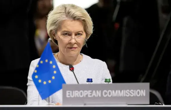 Кіраўніца Еўракамісіі Урсула фон дэр Ляен
