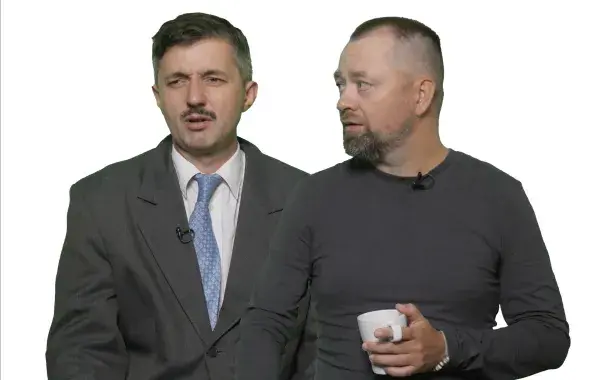 Михаил Зуй и Валерий Руселик
