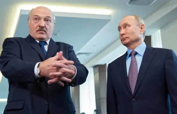 Александр Лукашенко и Владимир Путин
