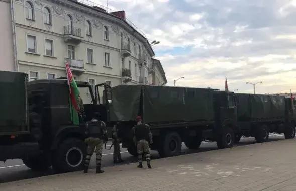 ОМОН в Минске