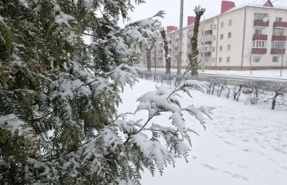 Зіма, ілюстрацыйнае фота
