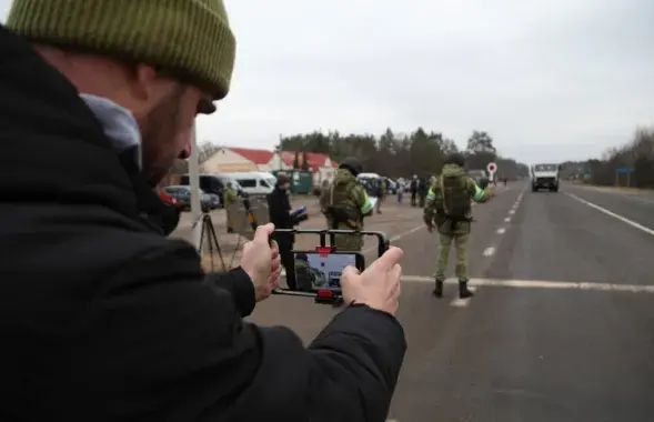 На белорусско-украинской границе, январь 2025-го
