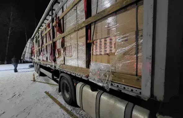 Затрыманая кантрабанда
