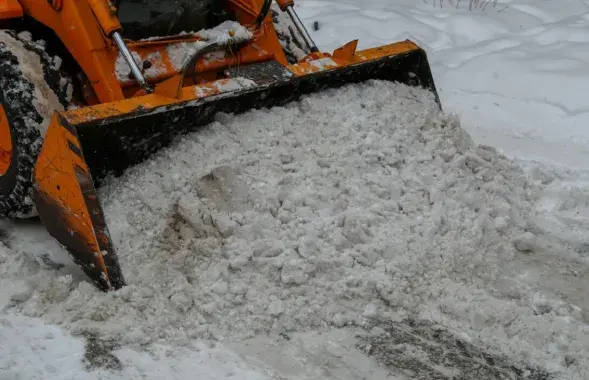 Гэтай зімой снегу было вельмі мала
