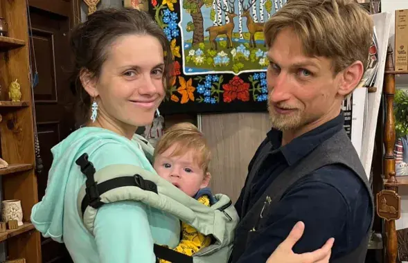 Андрей Нестерович с семьей&nbsp;
