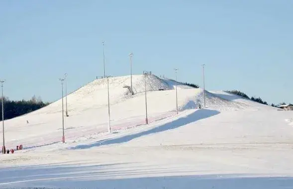 Лыжная трасса в гродненских Коробчицах
