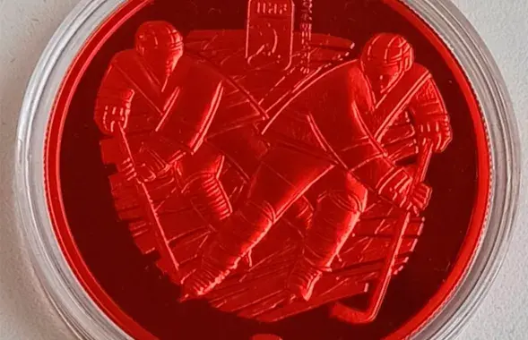 Монета, выставленная на аукцион
