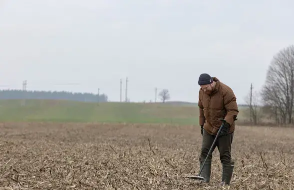 Поиск метеорита под Минском