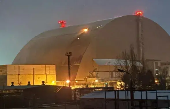 Саркофаг над ЧАЭС
