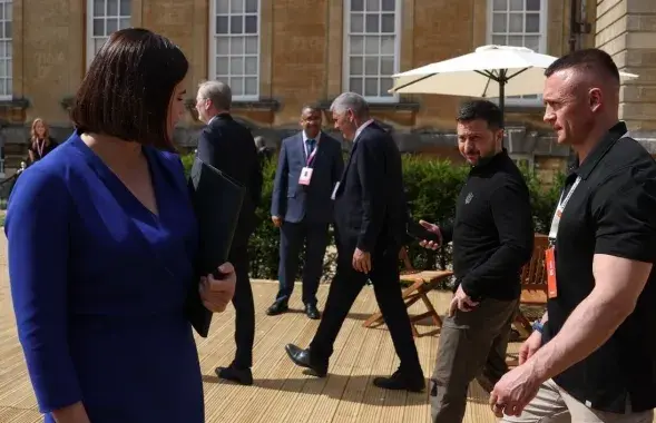 Зеленский и Тихановская