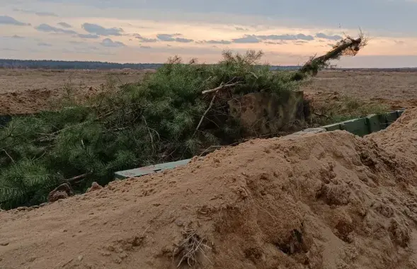 Макет на палігоне
