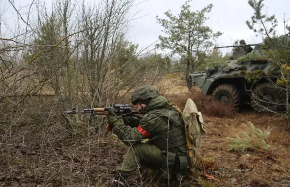 Вучэнні на палігоне "Гожскі"
