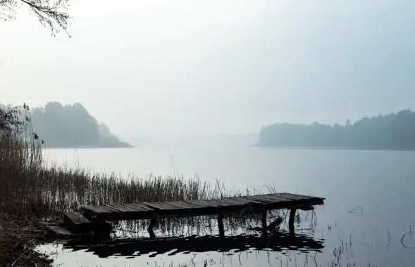 Туман у сакавіку
