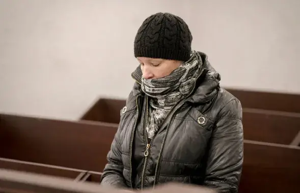 Абвінавачаная ў судзе
