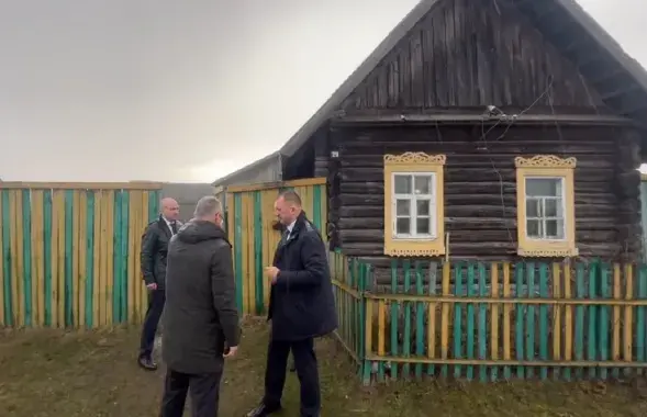 Іван Кубракоў у Рагачоўскім раёне
