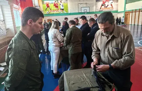 "Народнае апалчэнне" ў Мінску
