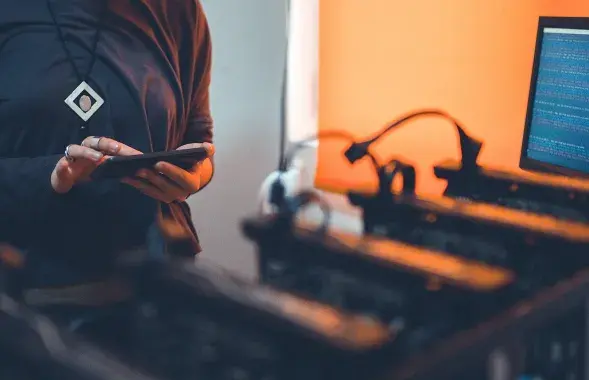 Чыноўнікі мараць пра майнінгавыя фермы (ілюстрацыйнае фота)
