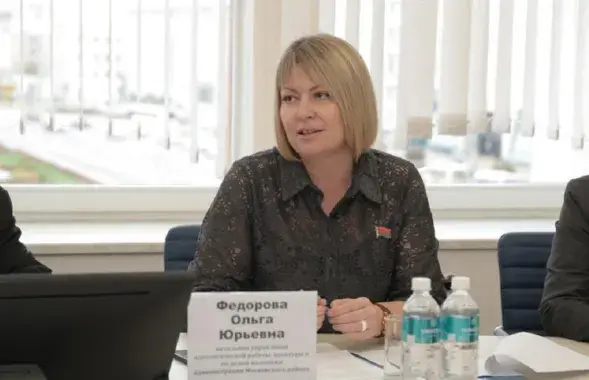 Главный районный идеолог Ольга Федорова
