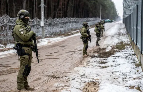 На польска-беларускай мяжы
