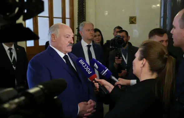 Александр Лукашенко в Москве
