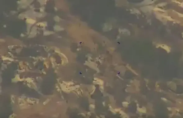 Полигон в Днепропетровской области после ракетного удара
