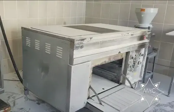 У дзіцячым садку ў Магілёве здарыўся пажар
