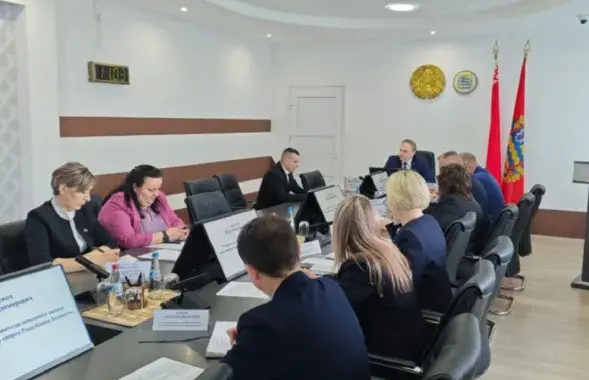 Ігар Сігневіч на прыёме ва Уладзіміра Караніка
