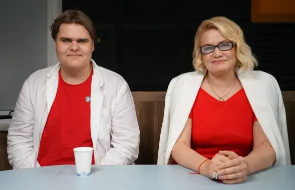 Матвей Пархоменко и&nbsp;Алеся Пархоменко
