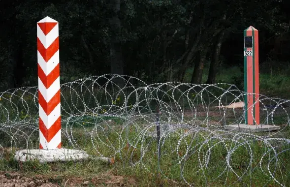 На границе Беларуси и Польши
