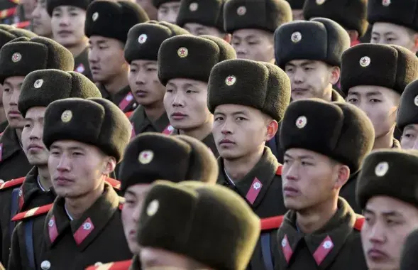 Паўночнакарэйскія вайскоўцы, ілюстрацыйнае фота
