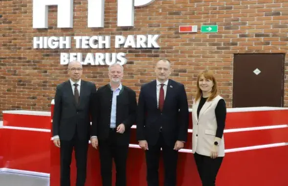 Немецкая делегация на экскурсии в ПВТ
