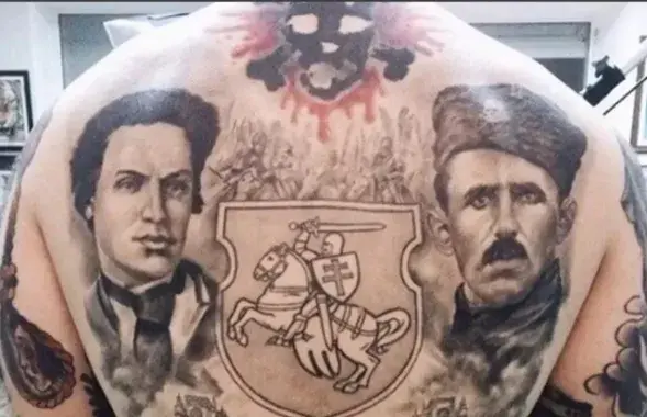 Татуіроўкі на тэму беларускай гісторыі
