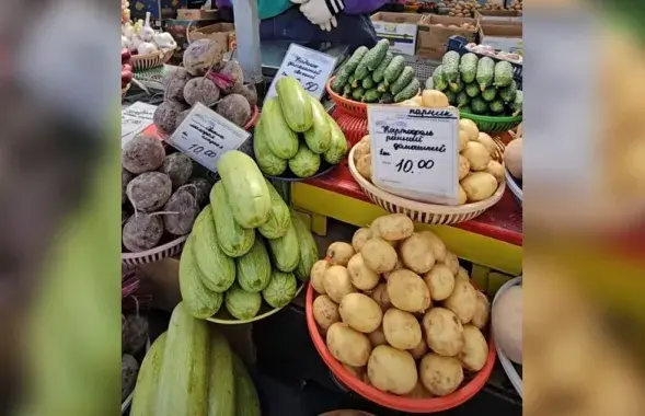 Молодая белорусская картошка