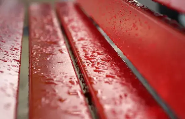 Дождж, ілюстрацыйнае фота
