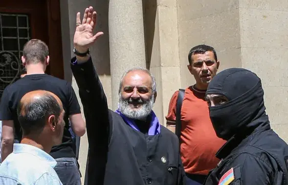 Арестованный Баграт Галстанян&nbsp;
