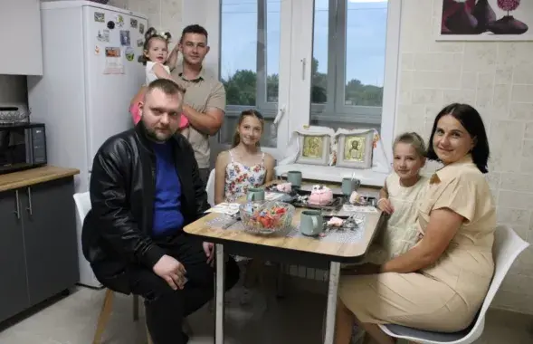 Рыгор Азаронак на здымках фільма
