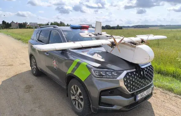 Дрон кантрабандыстаў
