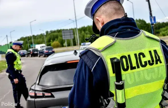 Польская паліцыя, ілюстрацыйнае фота
