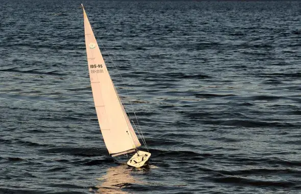 Парусны спорт, ілюстрацыйнае фота
