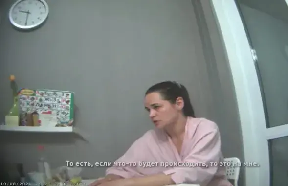 Кадр з прапагандысцкага фільма
