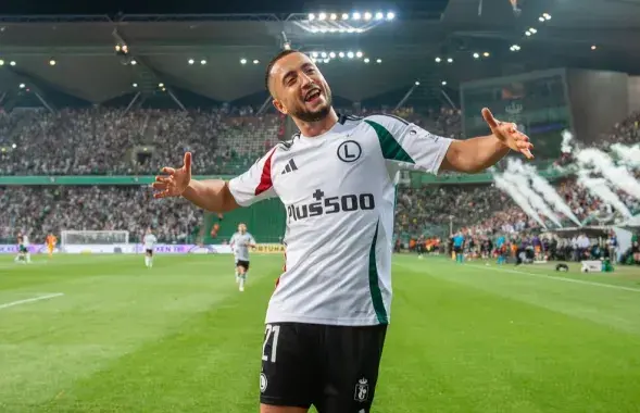 "Легія" адкрыла лік, але ж у другім тайме прапусціла тройчы
