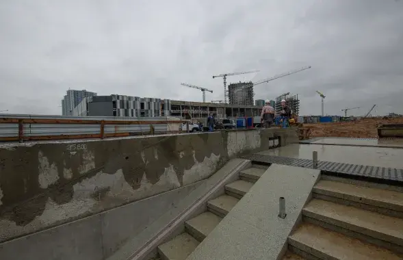 Строительство метро в Минске, иллюстративное фото
