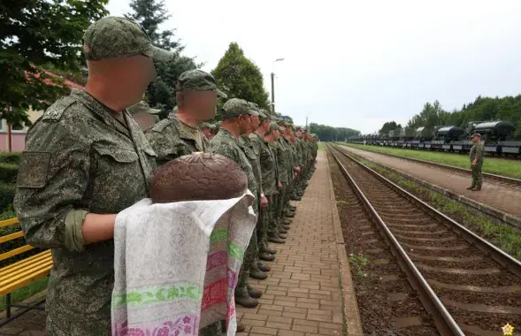 Российские военные в Беларуси
