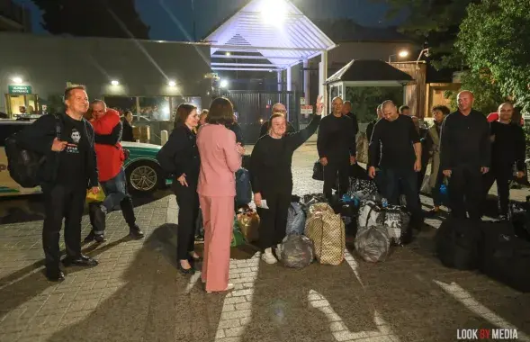 Встреча освобожденных политзаключенных в Вильнюсе
