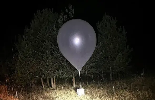 Метеозонд с контрабандой, иллюстративное фото
