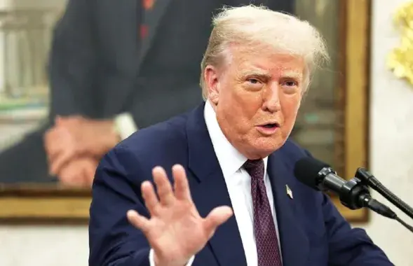 Дональд Трамп, прэзідэнт ЗША
