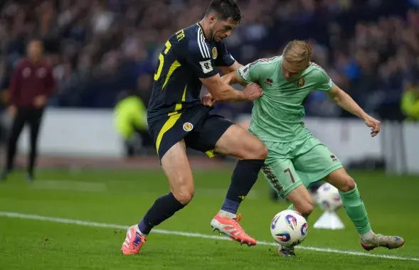 Матч "Беларусь — Шотландия"
