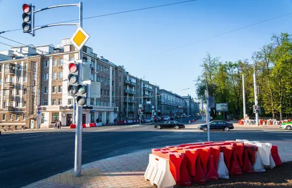 Вуліца Багдановіча ў Мінску, ілюстрацыйнае фота
